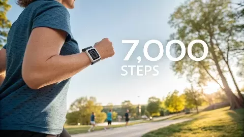 Taking Just 7,000 Steps a Day May Reduce Health Risks
